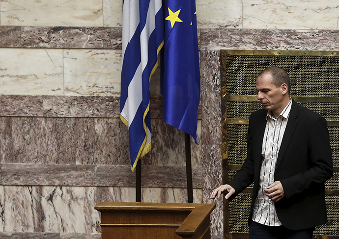Greek Finance Minister Yanis Varoufakis (Reuters / Alkis Konstantinidis)