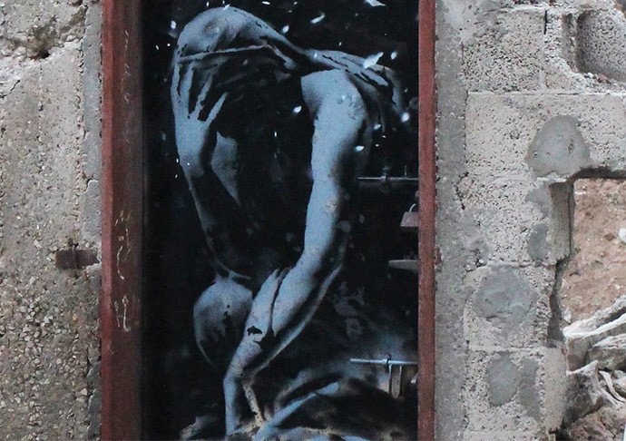 Banksy à Gaza : des images troublantes sur les stigmates de la guerre (VIDEO)
