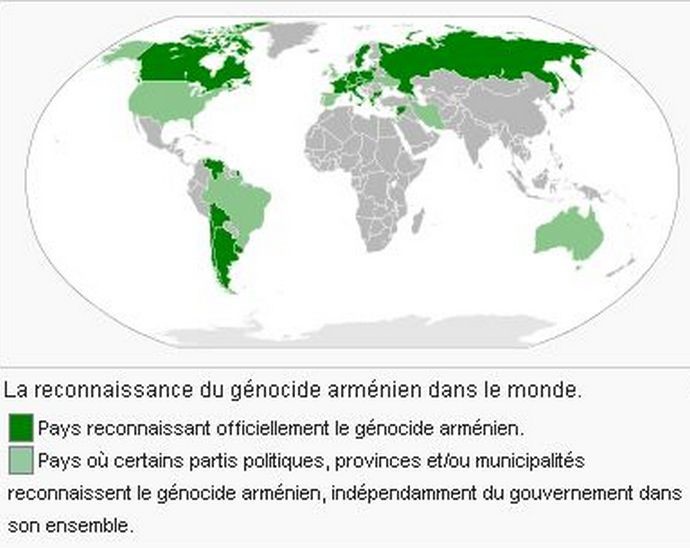 La cérémonie de commémoration du centenaire du Génocide arménien à Erevan