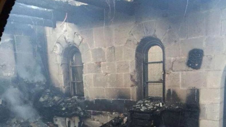 Israël : un lieu saint catholique incendié dans une possible attaque extrémiste (VIDEO)