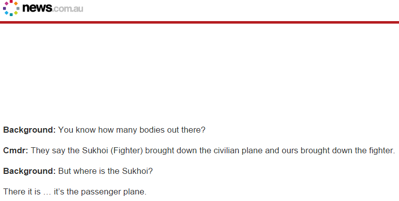 Vol MH17 : L'Australie diffuse une vidéo révélatrice des premières minutes après le drame