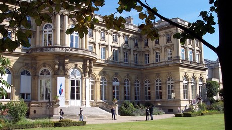 L'hôtel du ministre des Affaires étrangères côté jardins, source : wikipedia