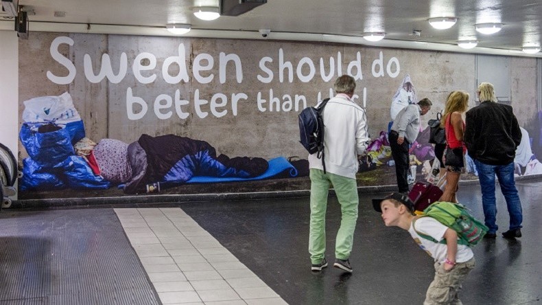 Suède, une campagne d'affichage de l'extrême-droite choque le pays