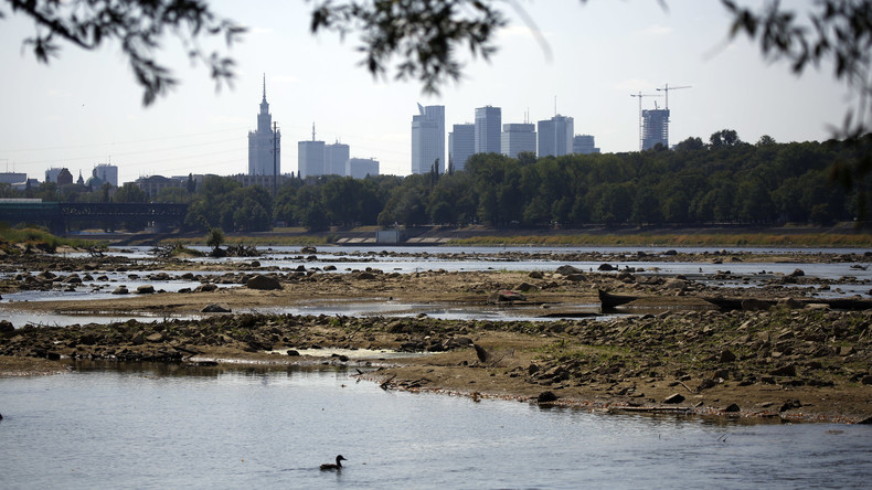 En Pologne, les rivières assechées dévoilent des pierres tombales juives et un chasseur soviétique