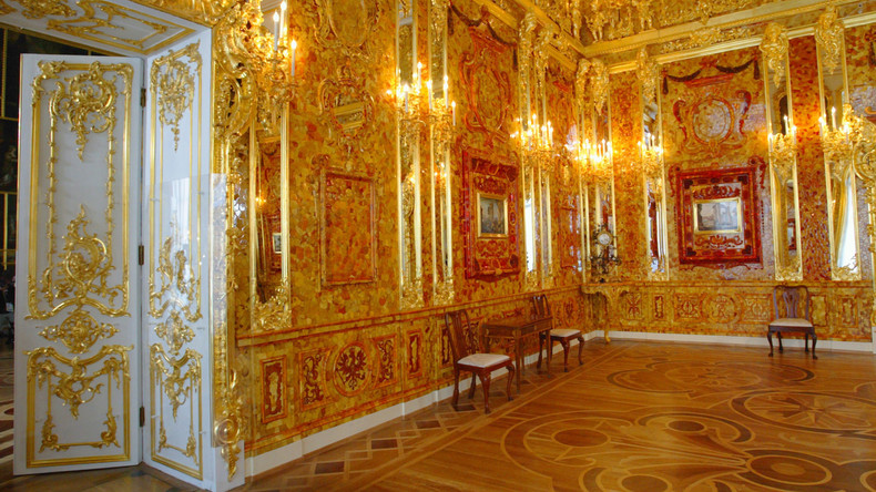 La fameuse Chambre d'ambre des Tsars serait-elle dans le mystérieux «train d'or nazi» ?