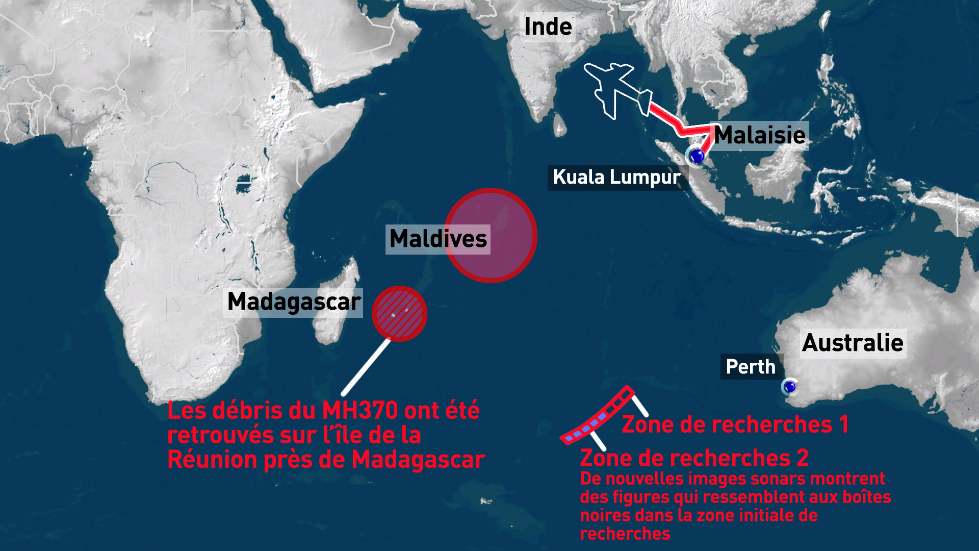 De nouveaux débris du MH370 ont probablement été retrouvés
