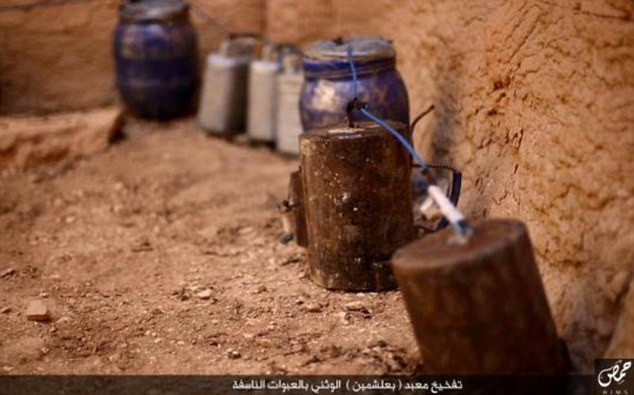 Daesh diffuse des photos de la destruction d'un trésor archéologique de Palmyre