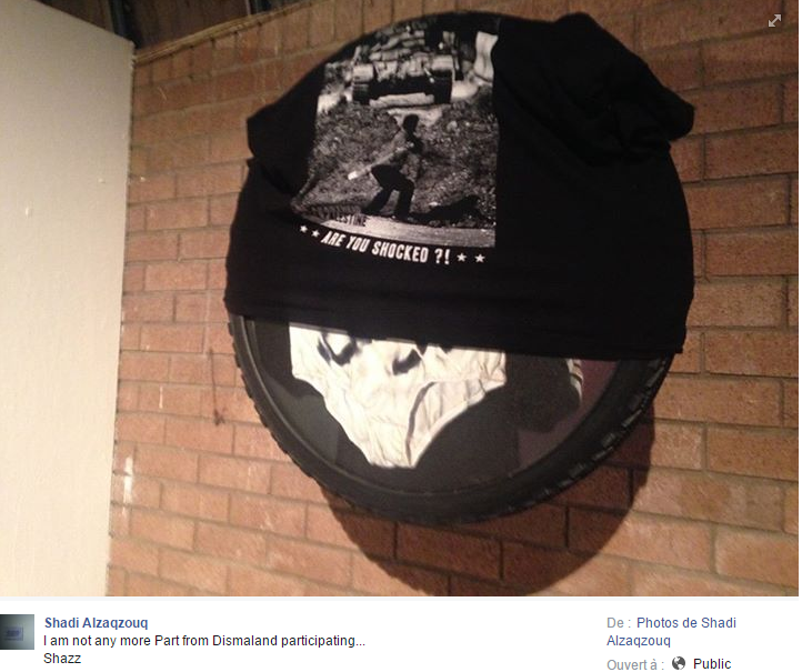 Expulsé de Dismaland, un artiste palestinien choqué par «le retournement de veste» de Banksy
