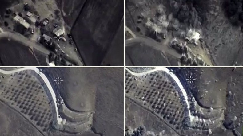 Huit cibles de l’Etat islamique atteintes en Syrie par l'aviation russe (VIDEO)
