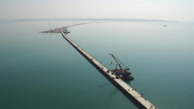 Le pont entre la Russie et la Crimée bientôt mis en service?