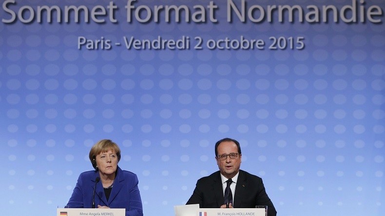 François Hollande : le processus de Paix en Ukraine va se poursuivre au delà de la fin 2015