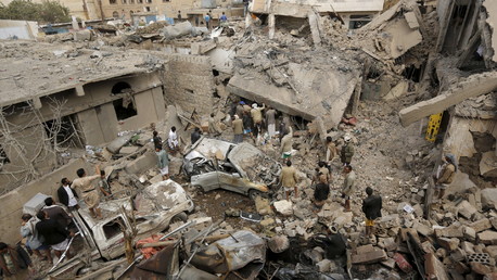 Les conséquences d'un raid aérien saoudien à Sanaa