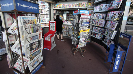 kiosque à journaux en France