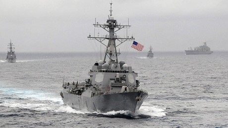 Le destroyer américain USS Lassen 
