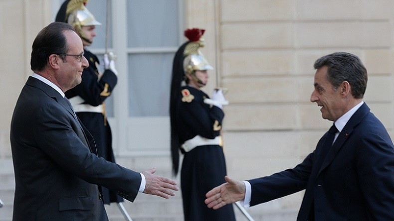 Hollande reçoit les dirigeants de l’opposition à l’Elysée