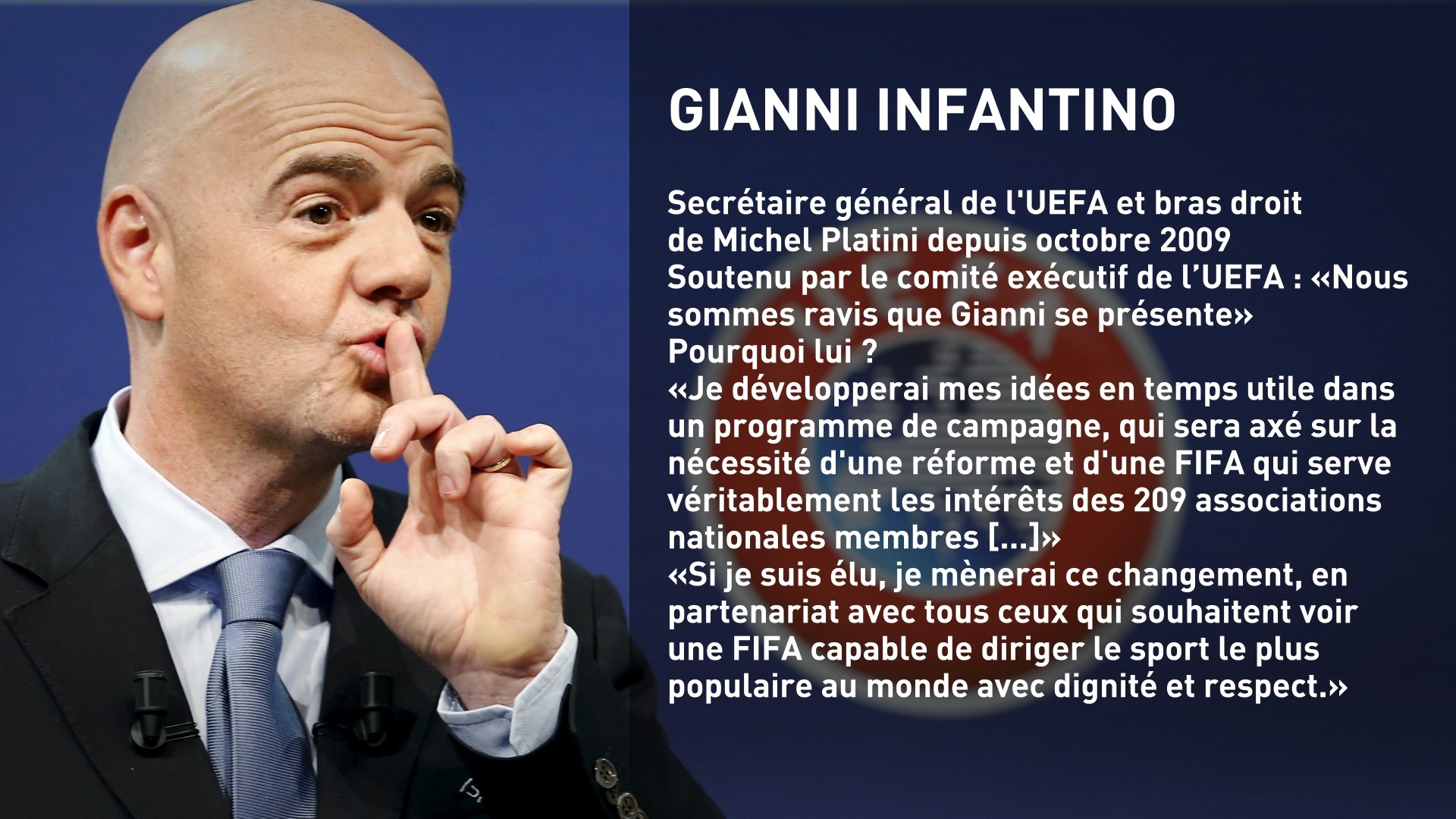 Cinq candidats à la conquête du trône de président de la FIFA