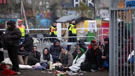 La police suédoise évacue le camp de Roms à Malmö