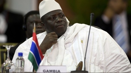 Le président gambien, Yahya Jammeh