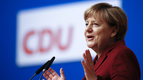 Angela Merkel à Karlsruhe ce lundi