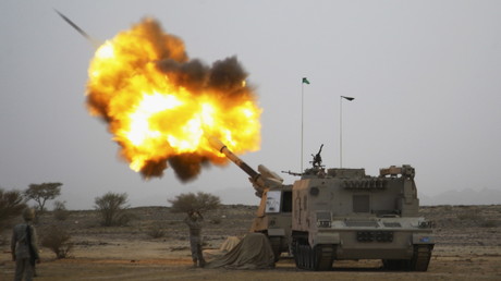 L'artillerie saoudienne
