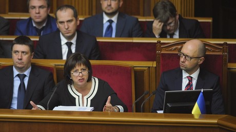 La ministre ukrainienne des Finances et le Premier ministre ukrainien