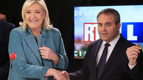 Marine Le Pen (FN) et Xavier Bertrand (LR)