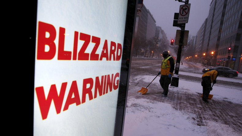 Tempêtes et froid intense sur la côte est des Etats-Unis et en Chine (PHOTOS)