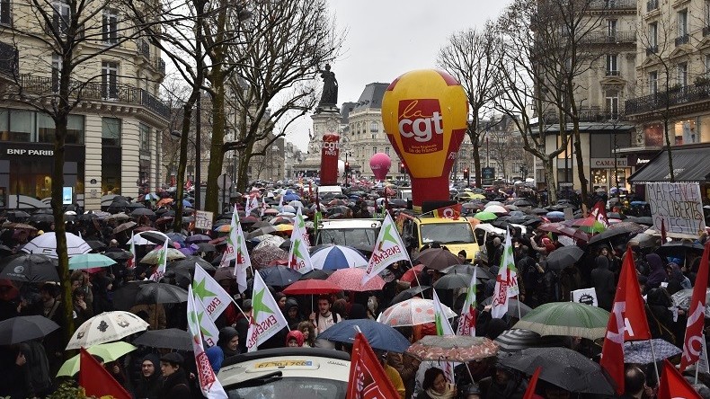 Vague de mobilisation contre l'état d'urgence dans 70 villes de France et à Paris (PHOTOS, VIDEOS)
