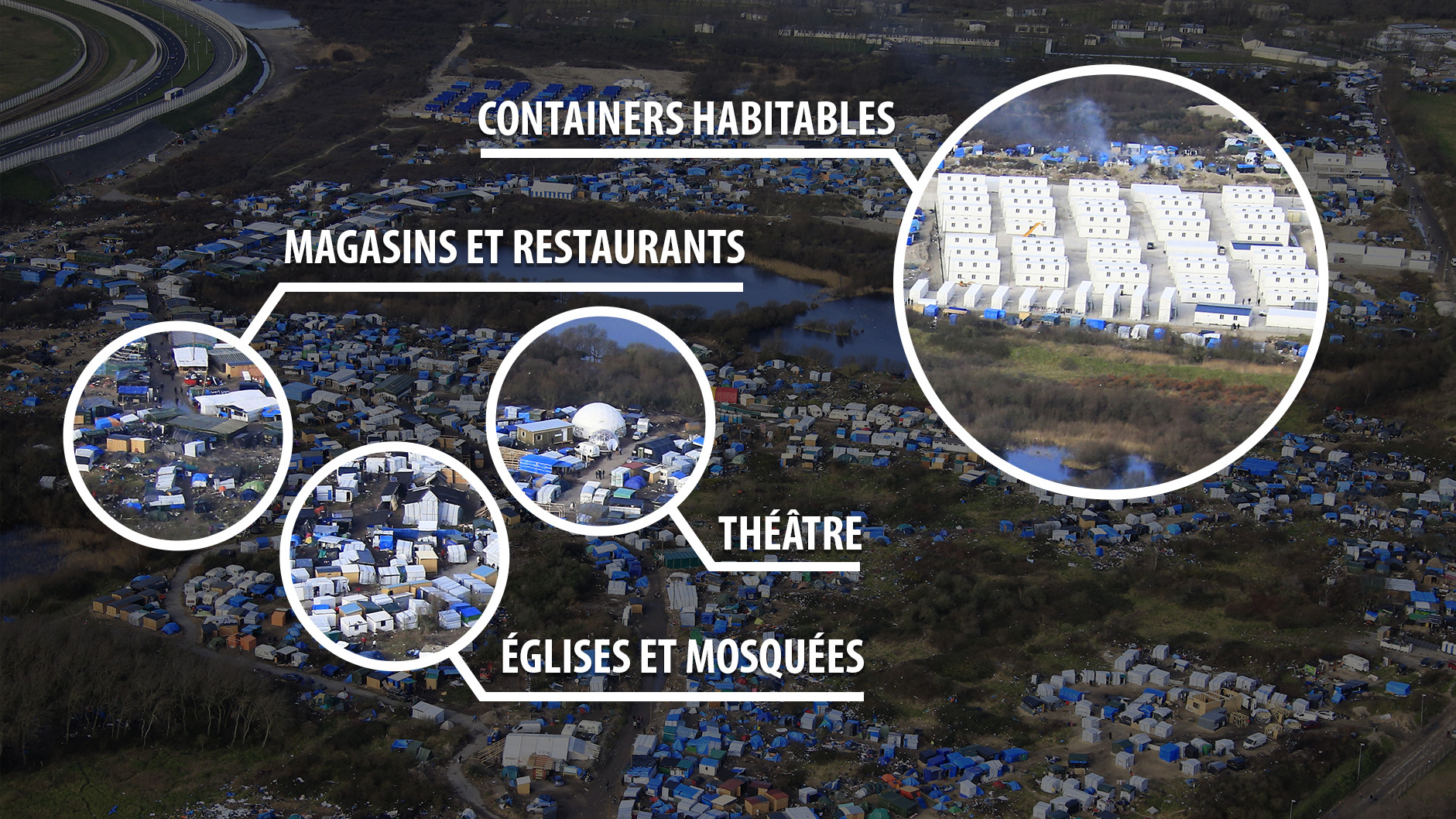 L’assainissement de la Jungle de Calais a commencé mais ne se fera pas sans heurts (VIDEO)