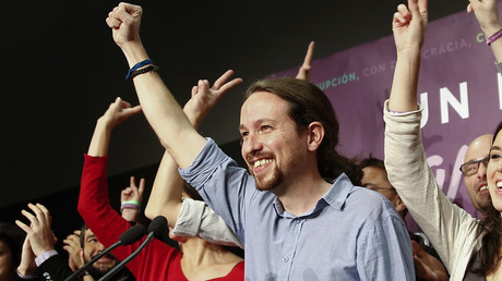 Pablo Iglesias, leader du parti Podemos. 