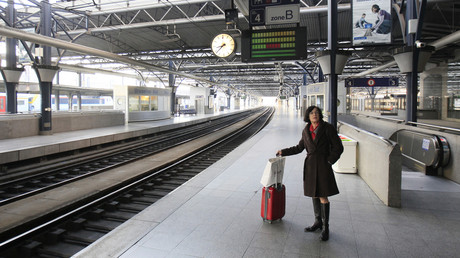 La gare ferroviaire de Bruxelles 