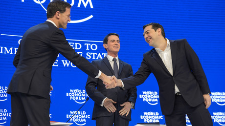 Manuel Valls au forum de Davos