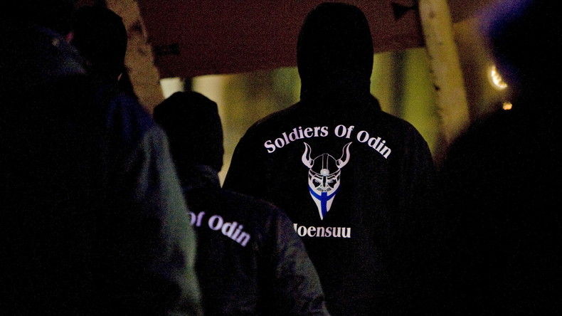Le groupe d’autodéfense «Les soldats d’Odin» fait son entrée en scène en Norvège
