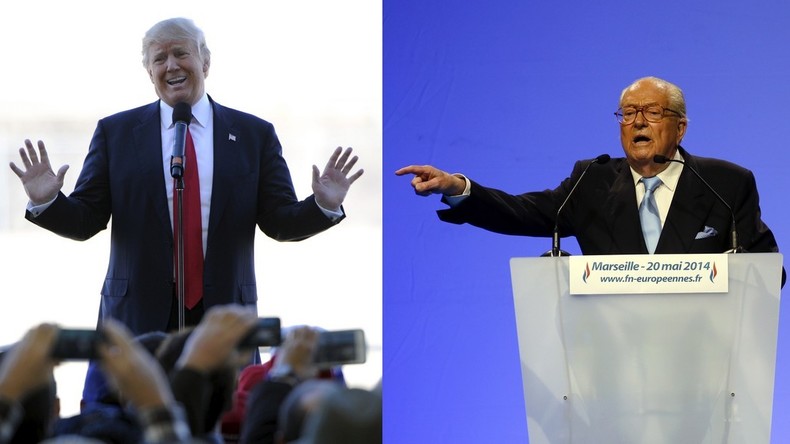 Jean-Marie Le Pen, s’il était américain, déclare qu'il voterait pour Donald Trump