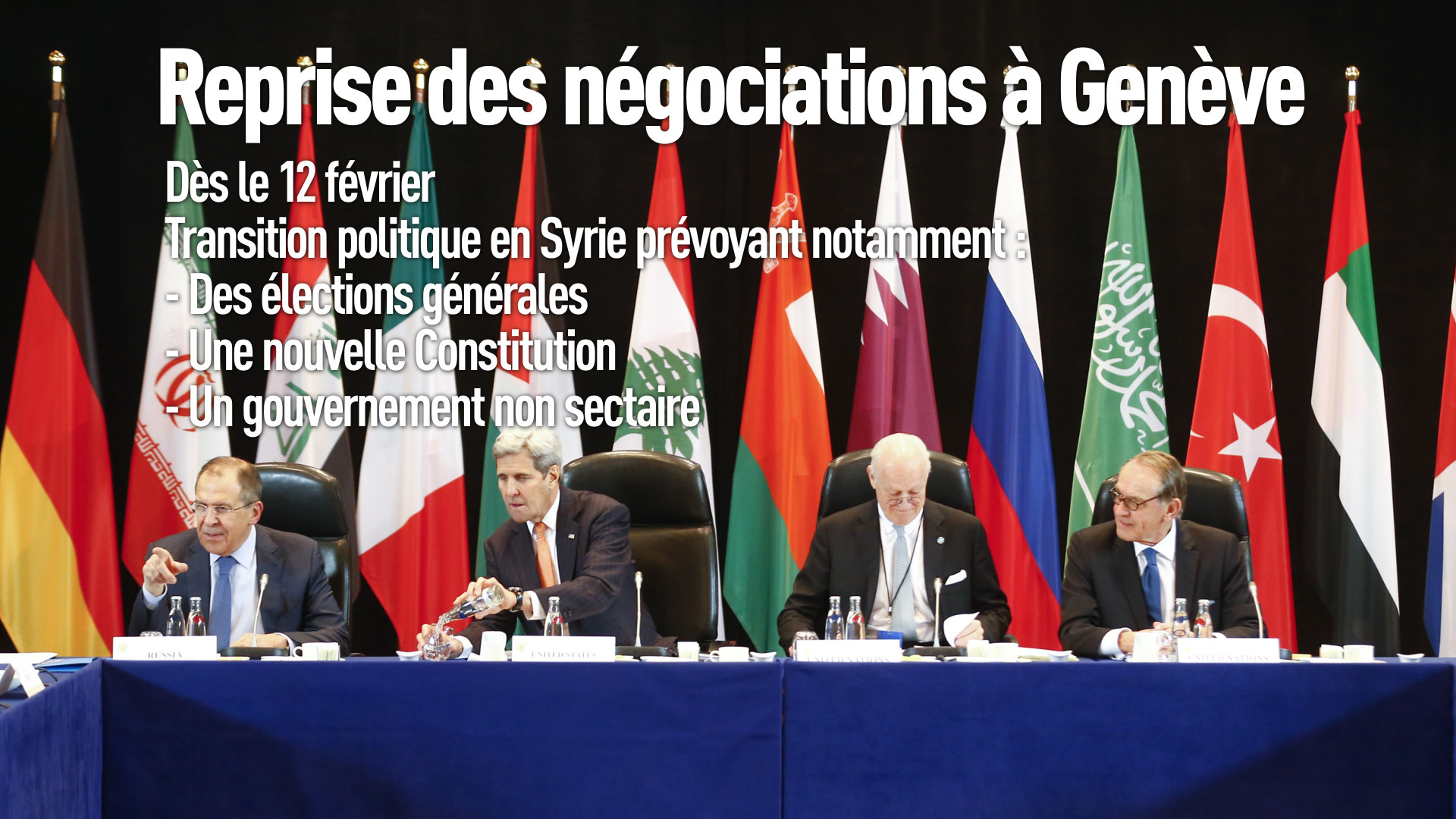 Ce qui a été décidé sur la Syrie lors des négociations à Munich (EN IMAGES)