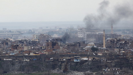 Le bombardement de la ville de Diyarbakir