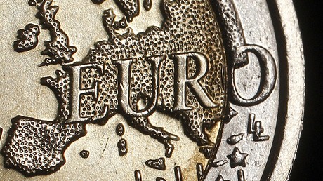 Le continent européen sur la pièce de monnaie de deux euros 