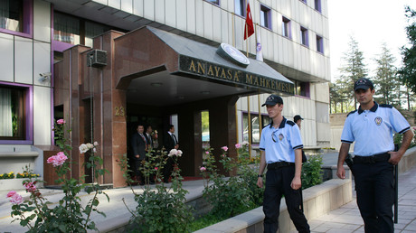 La Cour constitutionnelle turque à Ankara