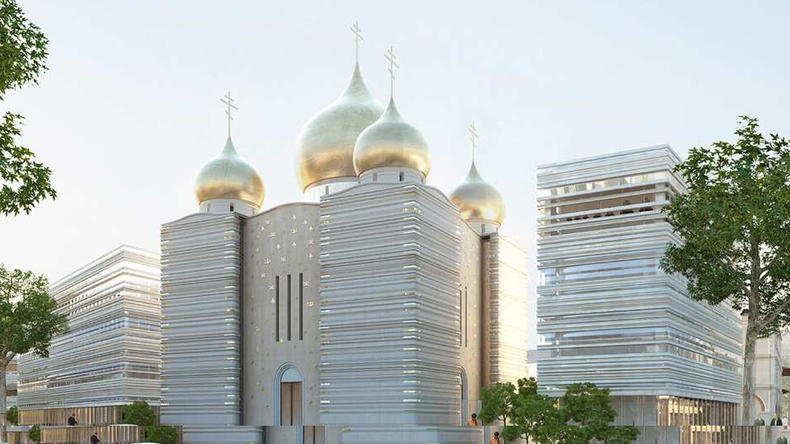 Paris inaugure la nouvelle église orthodoxe russe du quai Branly