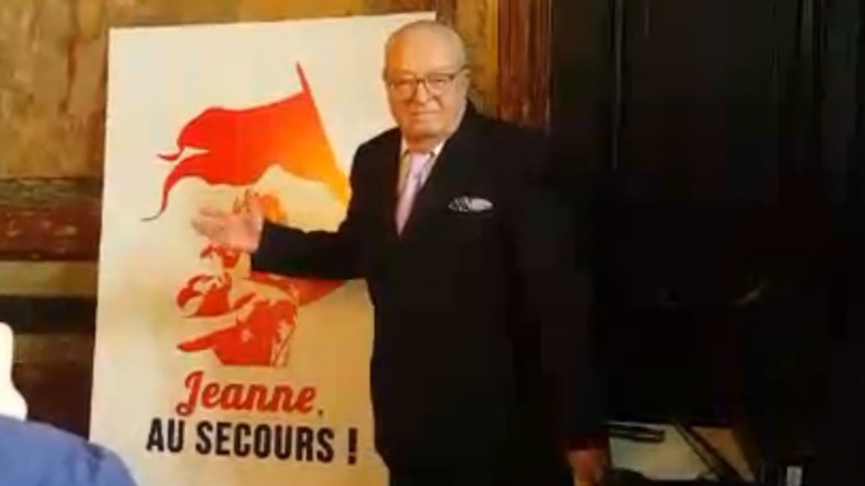 «Jeanne, au secours !» : Jean-Marie le Pen lance une association destinée à peser sur le FN