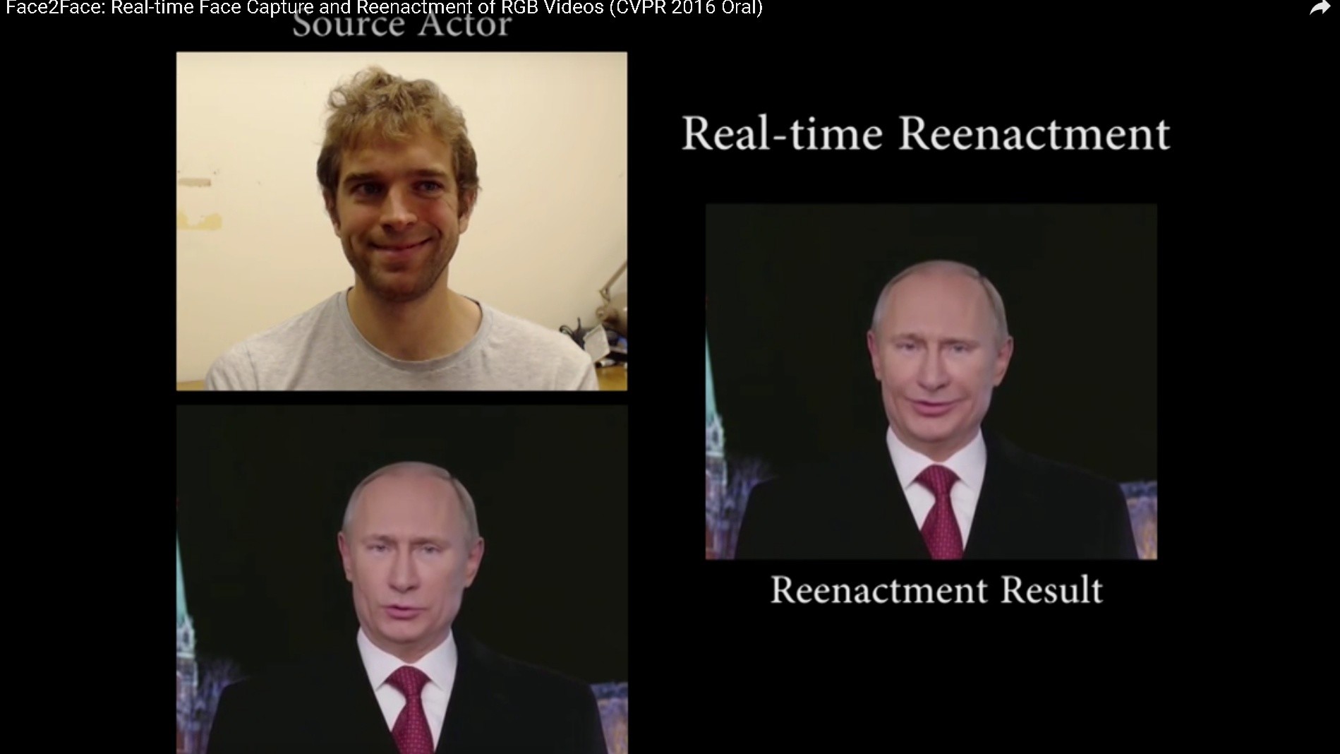 Un nouveau programme permet de modifier en temps réel l’expression faciale d’une personne sur vidéo