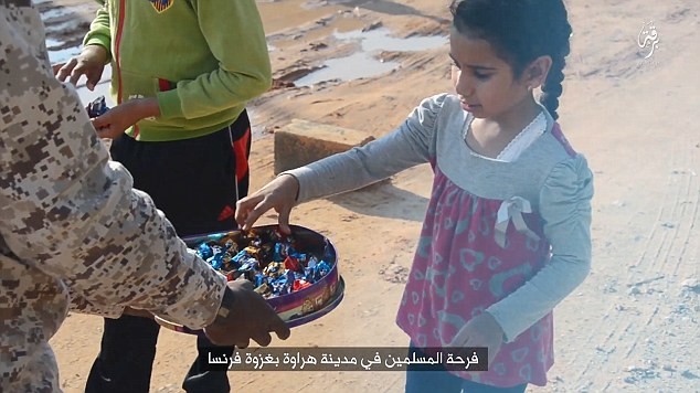 Syrie : Daesh célèbre les attentats de Bruxelles en offrant des bonbons aux enfants