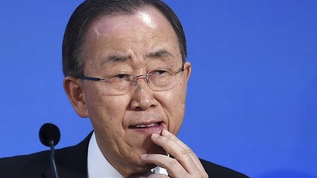 Le secrétaire général de l'ONU, Ban Ki-Moon