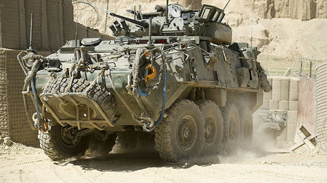  Véhicule blindé léger de conception canadienne en Afghanistan, le 17 août 2011