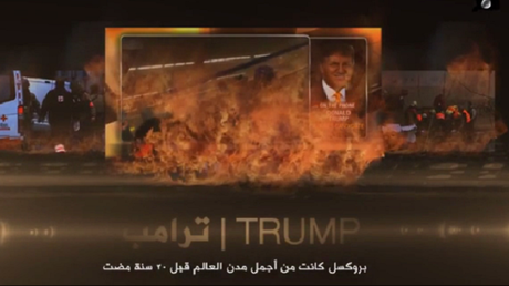 Donald Trump dans une vidéo de l'EI 