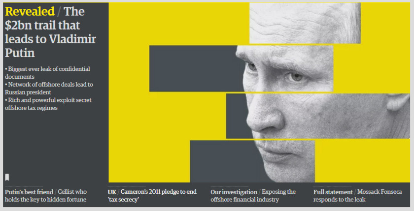 Pour WikiLeaks, les «Panama Papers» ont été financés par les Etats-Unis pour attaquer Poutine