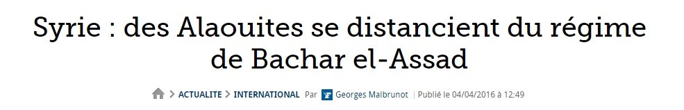 Le clergé alaouite nie prendre ses distances vis-à-vis de Bachar el-Assad