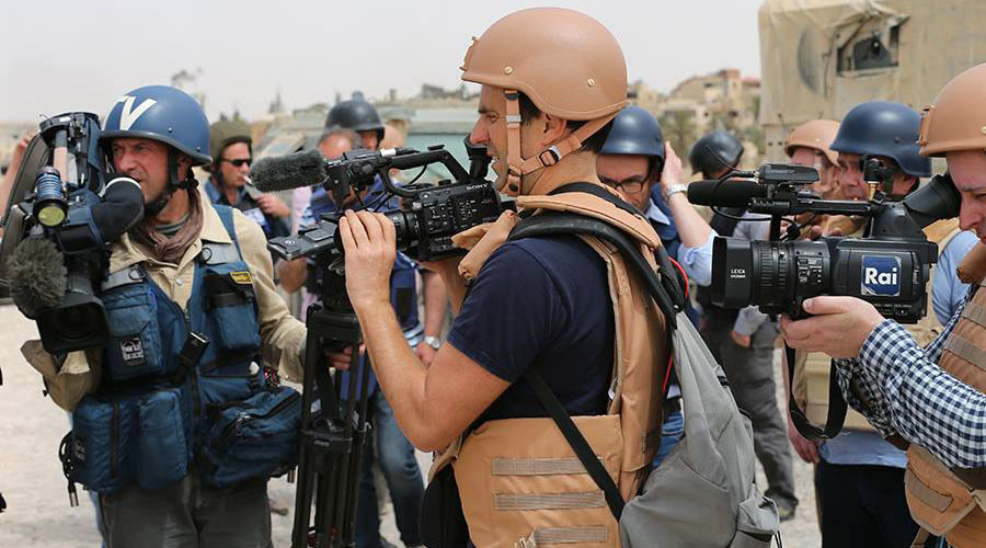 Défense russe : les journalistes américains ont ignoré la première visite de Palmyre reconquise 