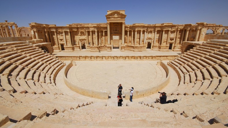 Retransmission à Palmyre : spectacle en hommage aux combattants syriens morts pour la patrie