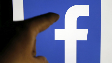 Le logo du réseau social Facebook 